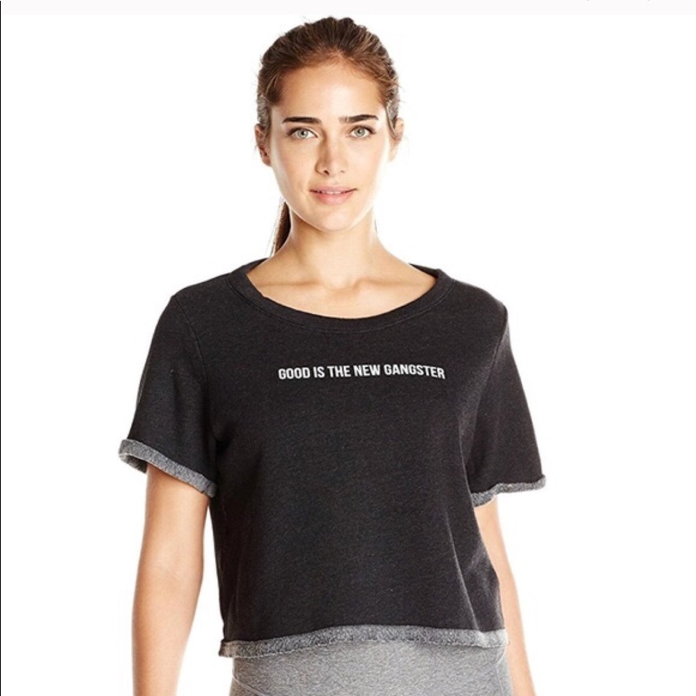 Good hYOUman cropped top